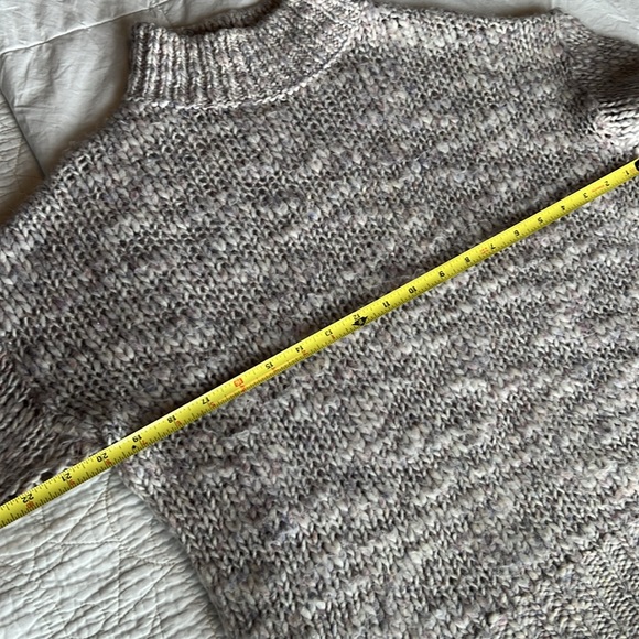 Wool blend mock neck sweater - Picture 6 of 7